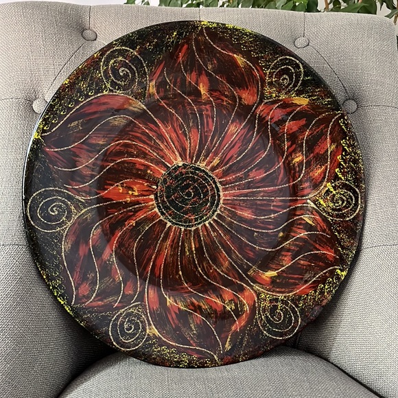 NWOT Handmade pottery table centerpiece or wall art. - Picture 3 of 11